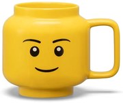 Žltý keramický detský hrnček 530 ml Head - LEGO®