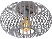 Lucide 78174/40/33 - Stropné svietidlo MANUELA 1xE27/60W/230V pr. 39,5 cm šedá