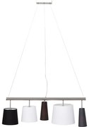 InternetovaZahrada - Kare Design Závesná lampa Parecchi Silver 100 cm
