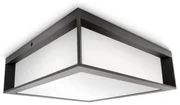 Philips - Vonkajšie stropné svietidlo SKIES 2xE27/14W/230V IP44 antracit P4785