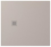 Polysan Polysan, TRENECA sprchová vanička z liateho mramoru s možnosťou úpravy rozmeru 110x100cm, béžová matná, 84312.81