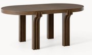 Oválny drevený jedálenský stôl Nolan, rôzne veľkosti