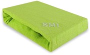 Plachta posteľná zelená froté EMI, Plachta 180x200