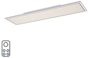 121 cm Biela stropná lampa vrátane LED 2700 - 5000K - Luntani