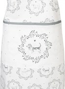 Kuchynská zástera s mačičkami Lovely Grey Dogs - 70*85 cm