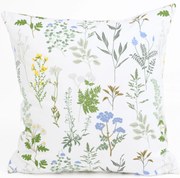 Saténová obliečka na vankúš 40 x 40 cm - Bianca biela