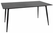 Jedálenský stôl Rion 160 x 90 cm, čierna