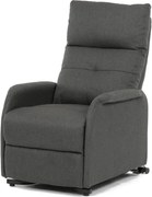 Polohovacie kreslo sivé, elektrické TV-5482 GREY2