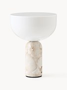 Malá prenosná stolová lampa z mramoru Kizu