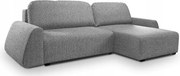 Rohová sedacia súprava Paloma II (sivá)