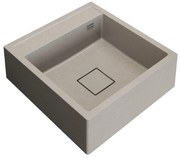 Gamma Farmerski, 1-komorový granitový drez 600x630x210 mm, béžová, GMA-ZLE000207