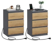 Set dvoch nočných stolíkov LET831G01 (2ks)