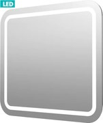 Zrkadlo s LED osvetlením Naturel Pavia Way 60x60 cm ZIL6060KRBV