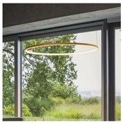 Ideal Lux - LED luster na lankách ORACLE SLIM LED/29W/230V 3000K priemer 50 cm zlatý