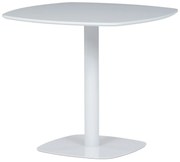 Jedálenský stôl 80 x 80 cm, biela