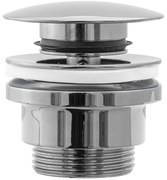 Click/clack zátka MAXMAX Rea chrómová - univerzálna