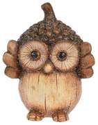 Sova so šiškovou čiapkou 19 cm