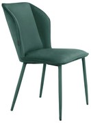 Zelené zamatové jedálenské stoličky v súprave 2 ks Wilma – Støraa