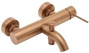 Vaňová batéria SAT Aurum bez sprchového setu 150 mm brúsená rose gold SATBAUR222BRG