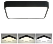 Brilagi - LED Stropné svietidlo POOL LED/36W/230V 3000/4500/6000K 40x40 cm čierna BG0824