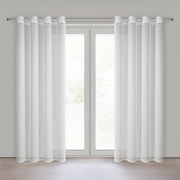 ZÁCLONA NA KRÚŽKOCH ELIRA 140X250 CM BIELA