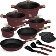 BerlingerHaus Súprava riadu s titánovým povrchom Leonardo Nordic, 15 ks