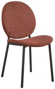 Terakotová jedálenská stolička Cliff – Actona