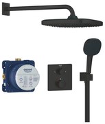 GROHE 348822430 - Sprchový set PRECISION 250 × 250 mm čierny