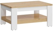 Konferenčný stolík Avila AILT01 biela/dub artisan