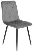 Stolička Naomi šedá