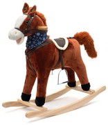 Hojdací koník s melódiou a šatkou Baby Mix Dominik