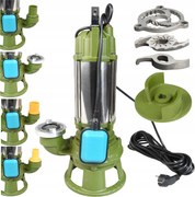 Ponorná Pumpa Moro 1500 Na Odpadovú Vodu, Špinavú Vodu, Liatinový Kal 360 L/min