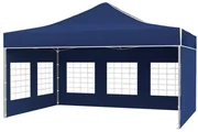 Nožnicový stan POLOPROFI PLUS 3x4,5 m modrý