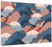 Obraz - Japonské vlny (70x50 cm)