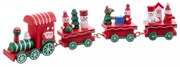 Drevená vianočná figúrka (výška 7,5 cm) Locomotive – Casa Selección