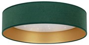Brilagi - LED Stropné svietidlo VELVET STAR LED/24W/230V pr. 40 cm zelená/zlatá