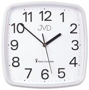 Rádiom riadené hodiny JVD RH616.1 (24 cm) | Biela | DCF 77