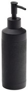 Čierny dávkovač mydla z polyresínu 420 ml Sisel – Kave Home