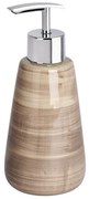 Pieskovohnedý dávkovač mydla Wenko Pottery