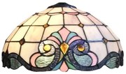 Vitrážová lampa ELECTRA tienidlo Ø40