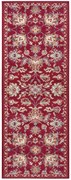 Hanse Home, Kusový koberec Luxor 105633 Caracci Red Multicolor, 80x240, červená, obývacia izba