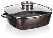 Banquet Pekáč s nepriľnavým povrchom PREMIUM Dark Brown 28 x 28 x 8 cm