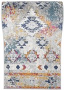 Behúň LAZUR G003A biely / tmavomodrý