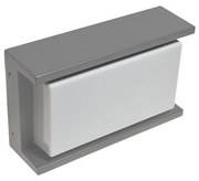 Vonkajšie nástenné svietidlo ARAGO 1xE27/60W/230V IP54 šedá