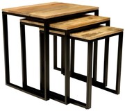 furniture-nabytek.cz - Odkladacie stolíky 3ks Gita