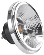 Halogénová LED žiarovka GU10 neutrálna 4000k 10,5w 550 lm čierna
