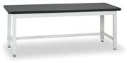 Pracovný stôl do dielne BL, MDF + PVC doska, nosnosť 1000 kg, 2100 mm