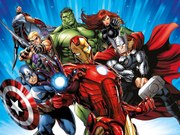 Detská fototapeta MARVEL - Hrdinovia Avengers - 360x270 cm