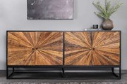 Luxusná komoda z masívu Manala Mango Teak 177cm