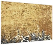 Obraz - Zlatá štruktúra N⁰3 (90x60 cm)